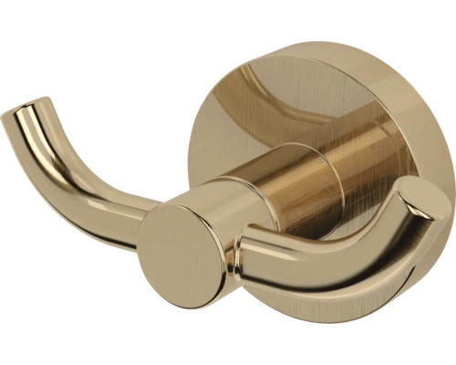 Double crochet HACEKA Kosmos cuivre brossé 2012689 Double crochet mural pour fixation au mur