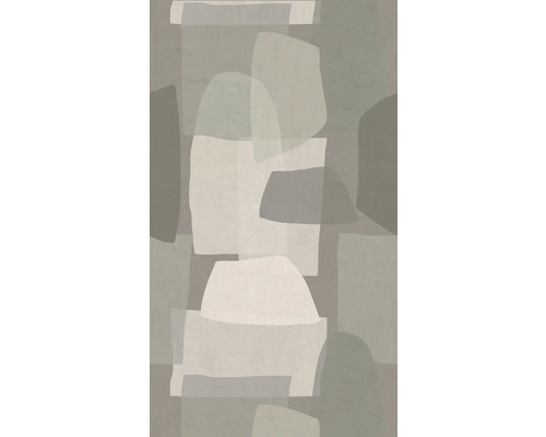 Tapete mit abstraktem Muster in neutralen Tönen