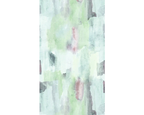 Abstrakte Vliestapete mit verschwommenem Aquarellmuster