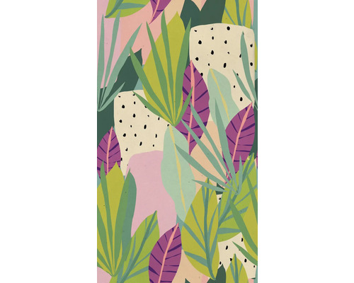 Motif graphique avec des feuilles