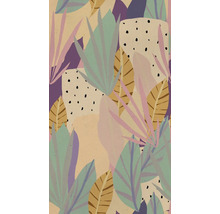 Motif de feuilles tropicales pour décoration murale