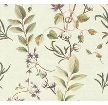 Papier peint avec motif de plantes