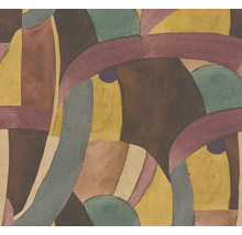 Papier peint à motif géométrique abstrait