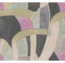 Abstraktes Muster mit geometrischen Formen für Wandgestaltung