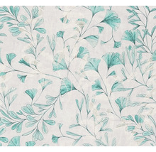 Tapete mit Ginkgo-Blatt-Motiv