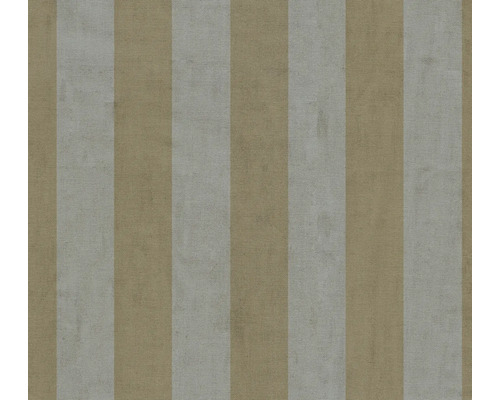 Gestreifte Tapete mit textilem Muster