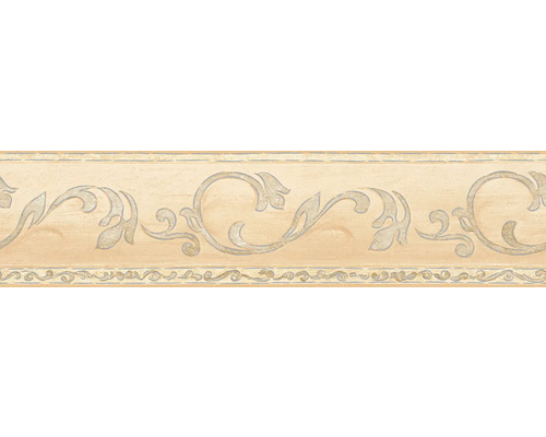 Bordüre 79203-1 Vintage Ranke beige 5 m x 13 cm Bordüre mit floralem Muster