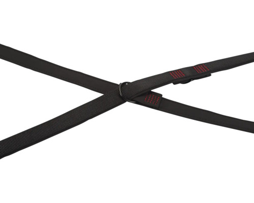 Sangle noire avec anneau