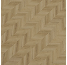 Parquet en bois à chevrons
