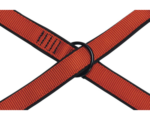 Sangles croisées avec un anneau de fixation