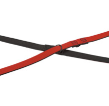 Laisses pour chiens croisées en nylon et cuir