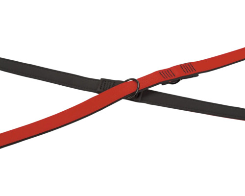 Laisses pour chiens croisées en nylon et cuir