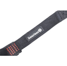 Logo Beeztees sur un harnais pour chien en textile