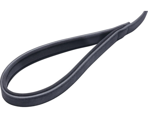 Bandoulière de sac en tissu noir