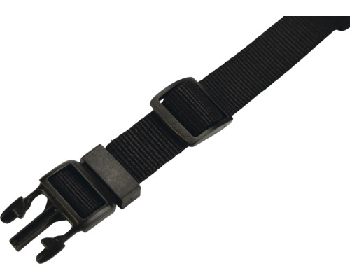 Schwarzer Gurt mit Schnalle