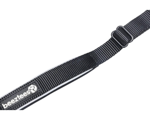 Beetztees Logo am Hundegurt mit Metallschnalle