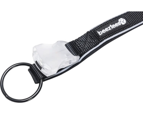 Beeztees Logo auf Hundeleine mit Karabinerhaken