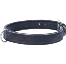 Hundehalsband aus Leder mit Metallschnalle und D-Ring