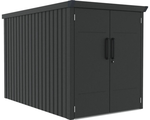 Metall Gerätehaus mit Doppeltür