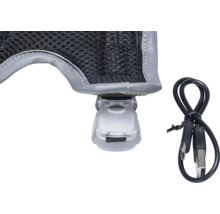 Gilet de sécurité réfléchissant avec câble de chargement USB