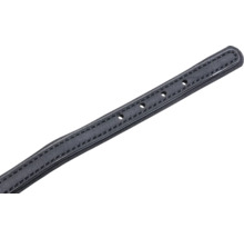 Collier en cuir avec trous pour réglage de la taille