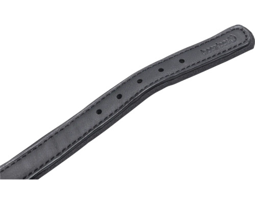 Beazies Hundehalsband aus Leder mit Löchern zur Größenanpassung