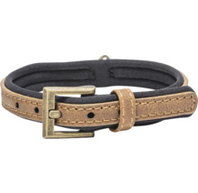 Collier pour chien en cuir avec boucle