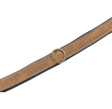 Hundeleine aus Leder mit D-Ring