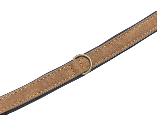 Hundeleine aus Leder mit D-Ring