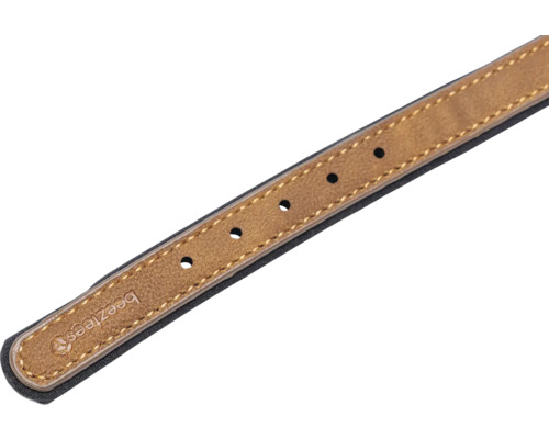 Hundehalsband aus Leder mit Löchern zur Größenanpassung