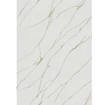 Tapete mit Marmoroptik und goldenen Adern
