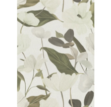 Papier peint à motif floral