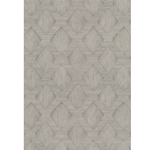 Textiltapete mit geometrischem Rautenmuster