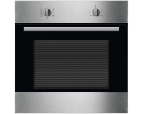 Einbaubackofen mit Temperaturregler und Funktionswahlschalter