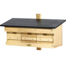 Nichoir à chauves-souris en bois avec toit