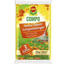COMPO Herbst Rasen-Langzeitdünger, 10 kg Packung