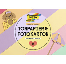 Folia Tonpapier und Fotokarton, DIN A6 Format