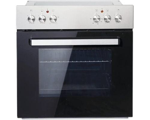 Elektroherd mit Bedienfeld und Glastür