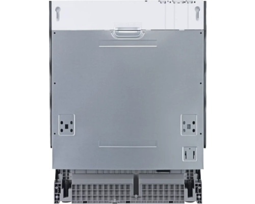 Rückseite eines Geschirrspülers mit verstellbaren Füßen