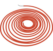 Câble chauffant enroulé pour protection contre le gel