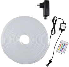 Tuyau lumineux LED avec télécommande et alimentation