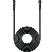 Schwarzes Verbindungskabel mit Stecker