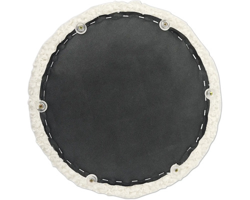 Runde Sitzauflage mit Schrauben