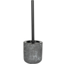 Brosse de toilette avec support en grès