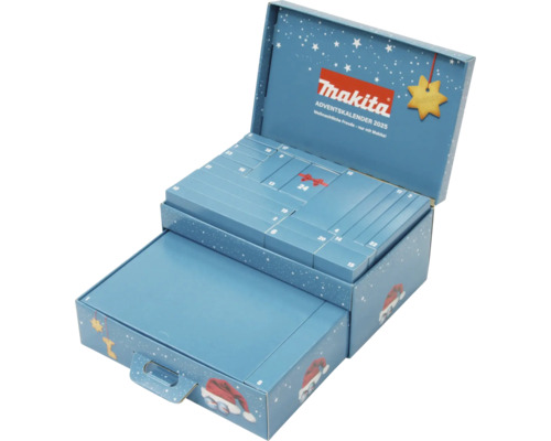 Calendrier de l’Avent 2025 Makita avec 24 surprises