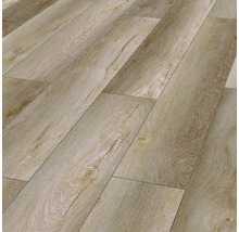 Stratifié posé avec structure en bois