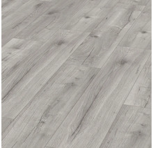 Verlegter Laminatboden in Holzoptik