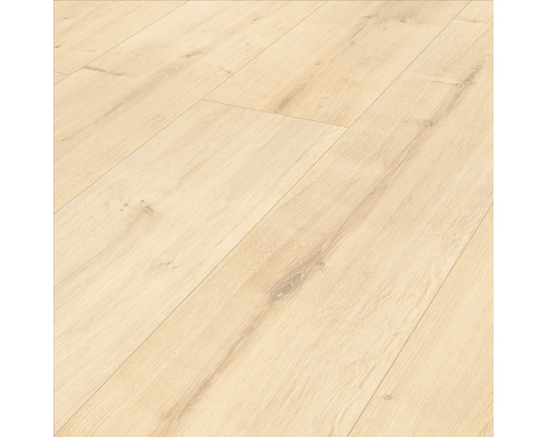Helle Laminatboden-Oberfläche mit Holzstruktur