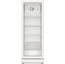 Innenansicht eines leeren Kühlschranks mit Regalen