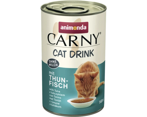 Boisson pour chat animonda Carny Cat Drink au thon 1 paquet 24x140 ml Animonda Carny Cat Drink au thon en conserve